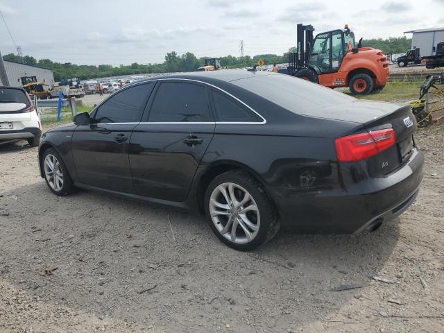 WAUHGAFC8CN075913 - 2012 AUDI A6 PRESTIGE შავი ფოტო 2