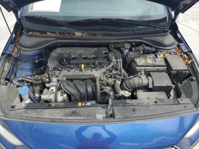 3KPC24A63ME153020 - 2021 HYUNDAI ACCENT SE BLUE photo 11