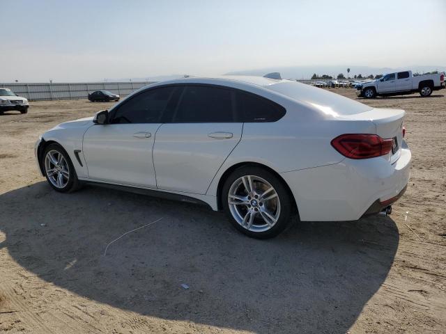 WBA4J1C59KBM18251 - 2019 BMW 430I GRAN COUPE WHITE photo 2