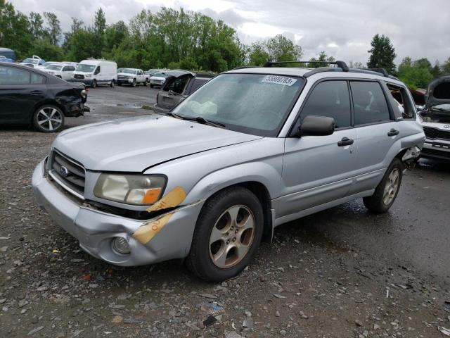 JF1SG65684H756726 - 2004 SUBARU FORESTER 2.5XS Մոխրագույն լուսանկար 1