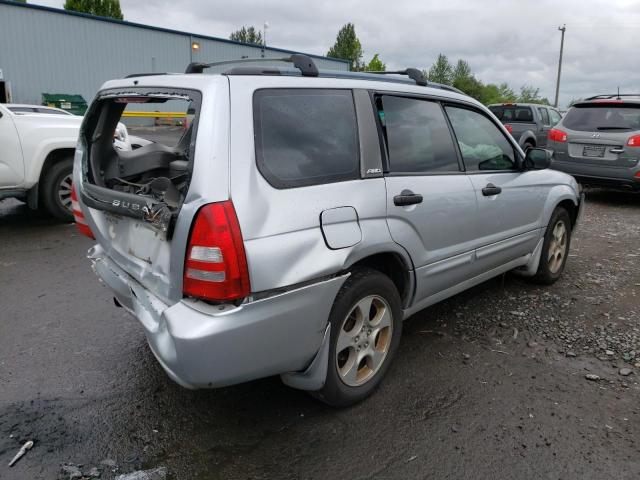 JF1SG65684H756726 - 2004 SUBARU FORESTER 2.5XS Մոխրագույն լուսանկար 3
