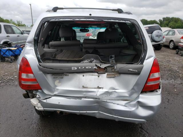 JF1SG65684H756726 - 2004 SUBARU FORESTER 2.5XS Մոխրագույն լուսանկար 6