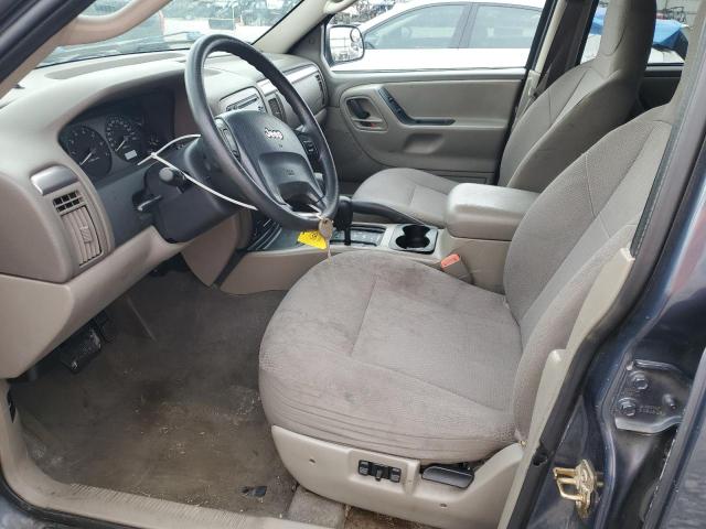 1J4GW48S13C621285 - 2003 JEEP GRAND CHER LAREDO BLUE photo 7