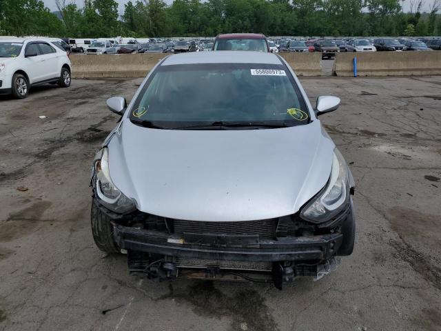 5NPDH4AE3BH003850 - 2011 HYUNDAI ELANTRA GLS SILVER photo 5