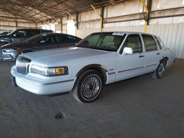 1LNLM81W0VY730787 - 1997 LINCOLN TOWN CAR EXECUTIVE WHITE photo 1