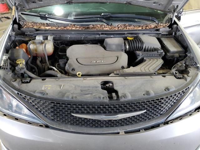 2C4RC1EG3HR529681 - 2017 CHRYSLER PACIFICA TOURING L PLUS SILVER photo 12