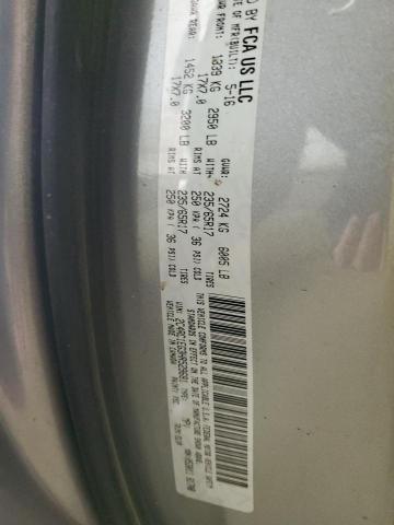 2C4RC1EG3HR529681 - 2017 CHRYSLER PACIFICA TOURING L PLUS SILVER photo 13