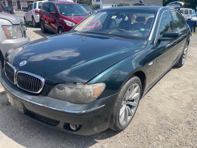 WBAHN835X8DT78158 - 2008 BMW 750 LI GREEN photo 2