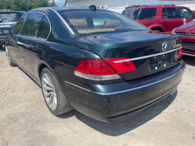 WBAHN835X8DT78158 - 2008 BMW 750 LI GREEN photo 3