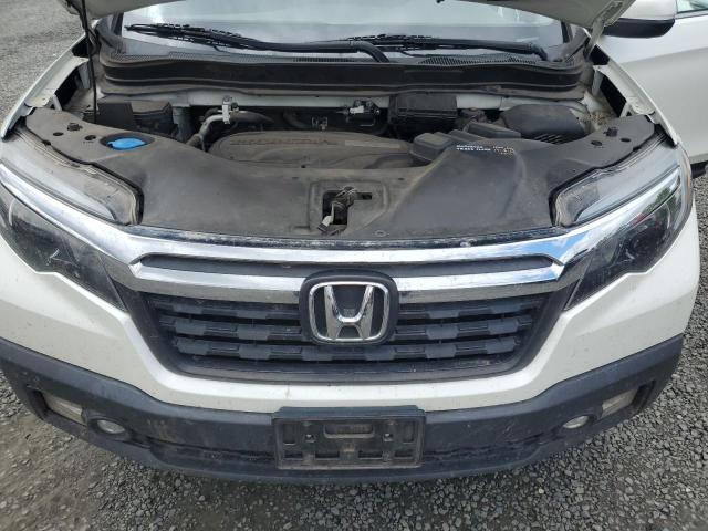 5FPYK3F51HB016696 - 2017 HONDA RIDGELINE RTL WHITE photo 11