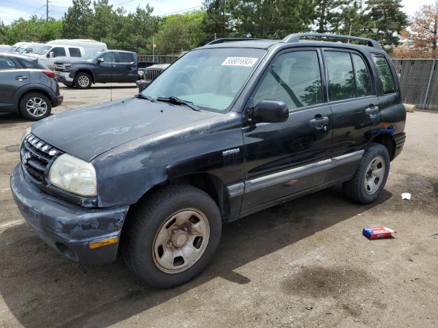 2S3TD52V636105002 - 2003 SUZUKI VITARA JLX BLACK photo 1