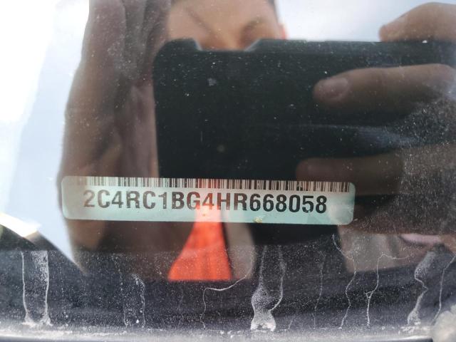 2C4RC1BG4HR668058 - 2017 CHRYSLER PACIFICA TOURING L შავი ფოტო 14