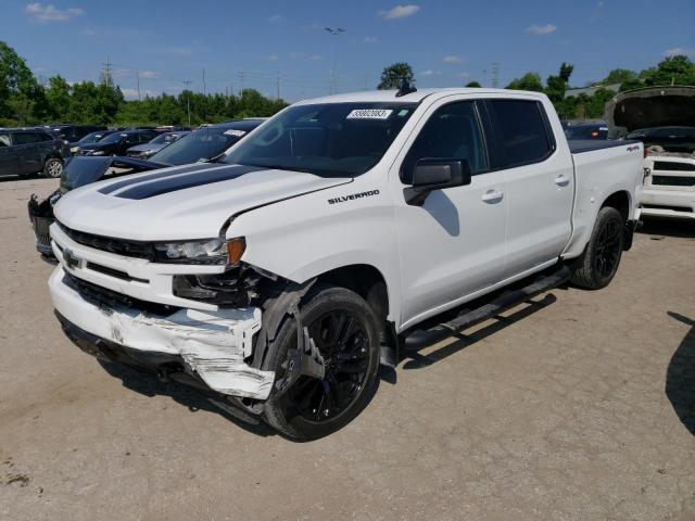 1GCUYEED0MZ192816 - 2021 CHEVROLET SILVERADO K1500 RST WHITE photo 1