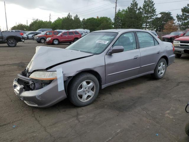 1HGCG1655YA054869 - 2000 HONDA ACCORD EX SILVER photo 1