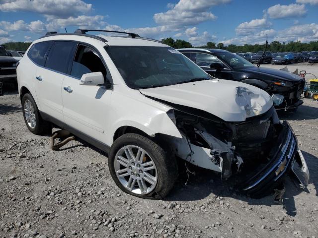 1GNKRGKD8FJ234744 - 2015 CHEVROLET TRAVERSE LT WHITE photo 4