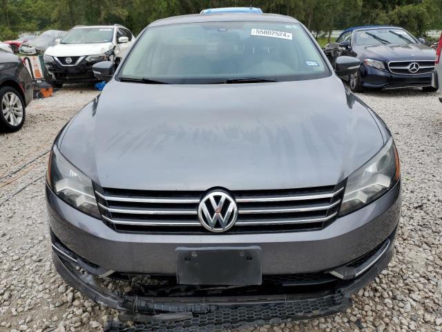 1VWBH7A30DC117291 - 2013 VOLKSWAGEN PASSAT SE GRAY photo 5