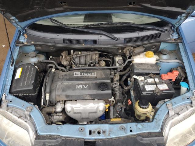 KL1TD52655B300992 - 2005 CHEVROLET AVEO BASE Mavi foto 11