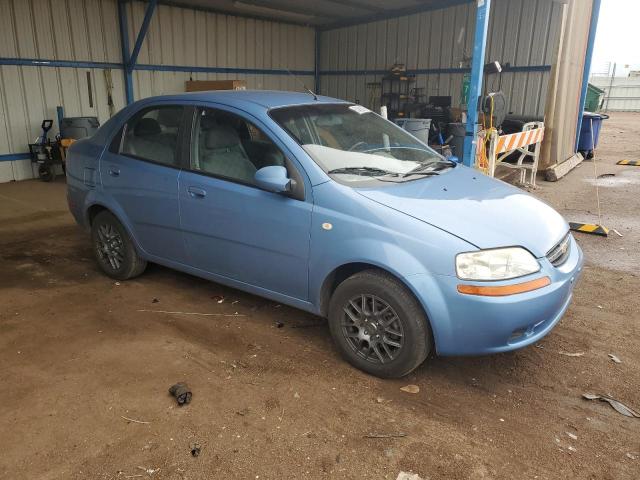 KL1TD52655B300992 - 2005 CHEVROLET AVEO BASE Mavi foto 4