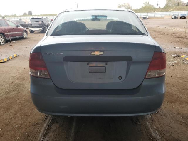 KL1TD52655B300992 - 2005 CHEVROLET AVEO BASE Mavi foto 6