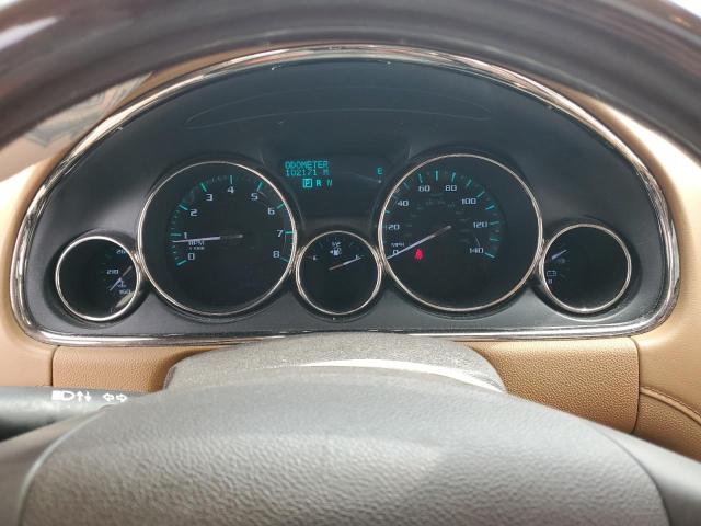 5GAKRBKD0GJ135222 - 2016 BUICK ENCLAVE WHITE photo 9