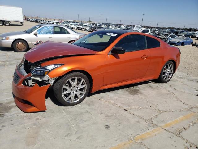 JN1CV6EK8FM871227 - 2015 INFINITI Q60 JOURNEY ORANGE photo 1