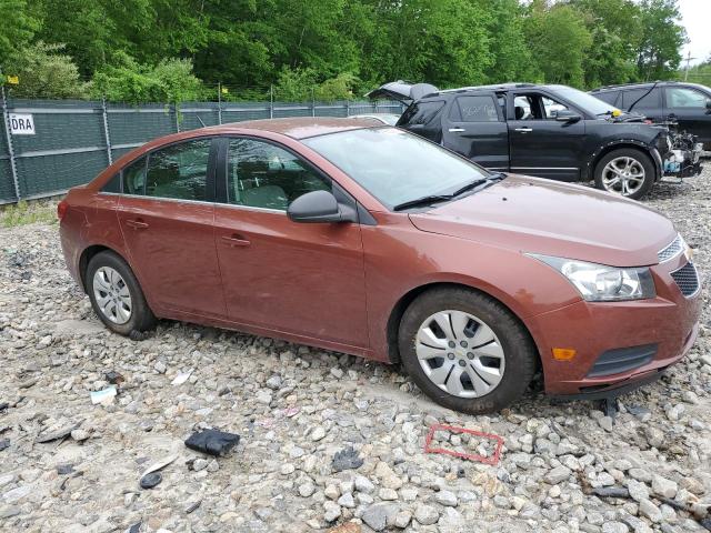 1G1PC5SHXC7368258 - 2012 CHEVROLET CRUZE LS ORANGE photo 4