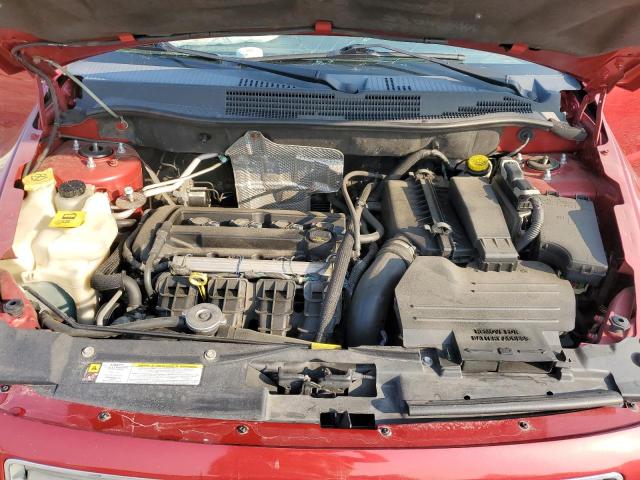 1B3CB3HA5AD575616 - 2010 DODGE CALIBER MAINSTREET RED photo 11