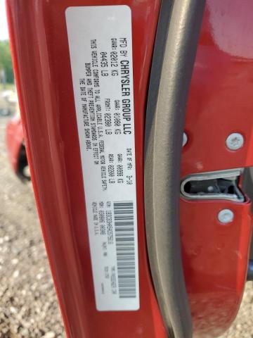 1B3CB3HA5AD575616 - 2010 DODGE CALIBER MAINSTREET RED photo 12