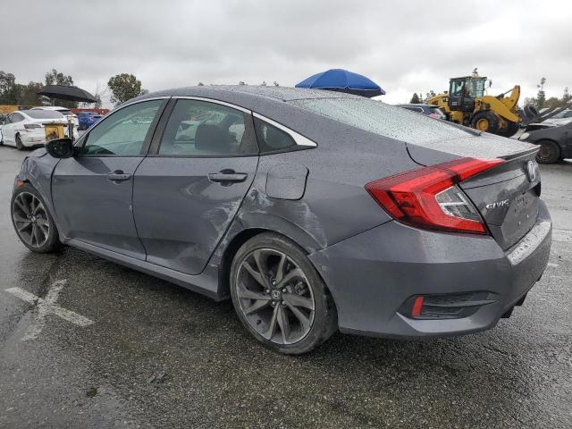 2HGFC2F87KH510288 - 2019 HONDA CIVIC SPORT Сірий фото 2