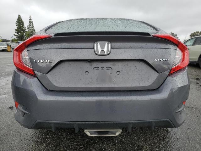 2HGFC2F87KH510288 - 2019 HONDA CIVIC SPORT Сірий фото 6