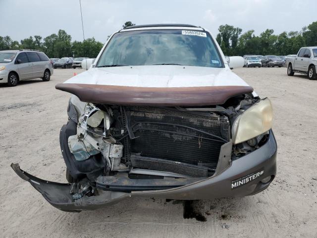 4F2YZ94155KM23832 - 2005 MAZDA TRIBUTE S WHITE photo 5