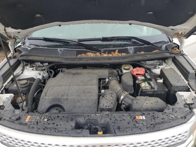 1FM5K7D86FGC21767 - 2015 FORD EXPLORER XLT თეთრი ფოტო 12