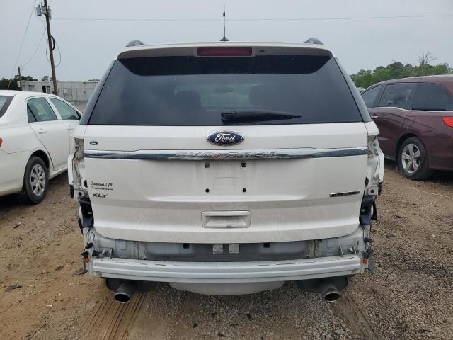 1FM5K7D86FGC21767 - 2015 FORD EXPLORER XLT თეთრი ფოტო 6