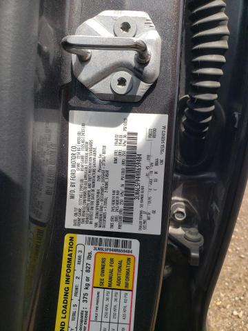 3LN6L5F94HR659484 - 2017 LINCOLN MKZ RESERVE შავი ფოტო 12