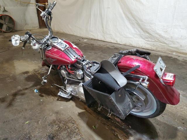 1HD1BMY104Y043858 - 2004 HARLEY-DAVIDSON FLSTF RED photo 3