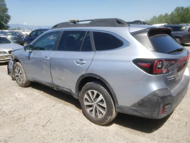 4S4BTACC0L3248968 - 2020 SUBARU OUTBACK PREMIUM SILVER photo 2