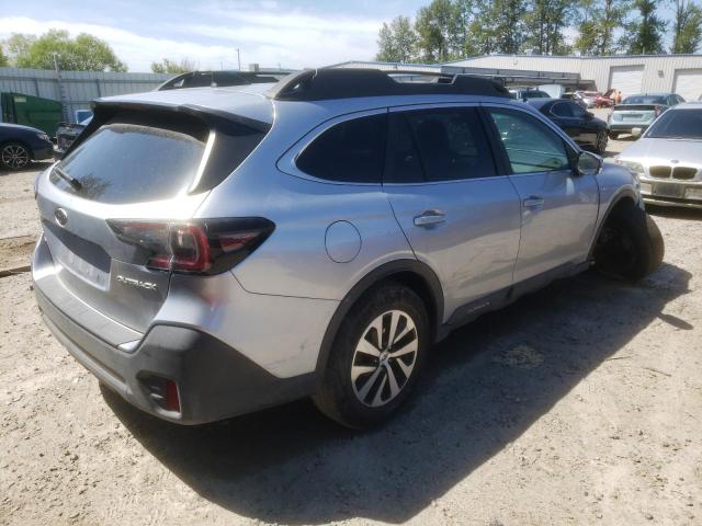 4S4BTACC0L3248968 - 2020 SUBARU OUTBACK PREMIUM SILVER photo 3