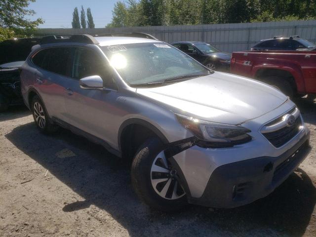 4S4BTACC0L3248968 - 2020 SUBARU OUTBACK PREMIUM SILVER photo 4