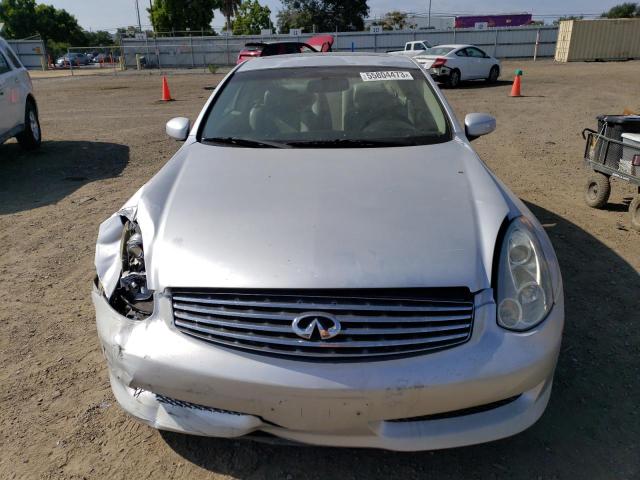 JNKCV54E56M712683 - 2006 INFINITI G35 SILVER photo 5