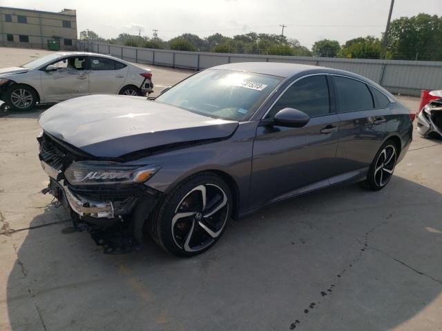 1HGCV1F33LA113575 - 2020 HONDA ACCORD SPORT GRAY photo 1