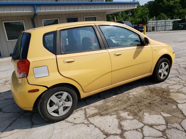 KL1TD626X5B296539 - 2005 CHEVROLET AVEO BASE YELLOW photo 3