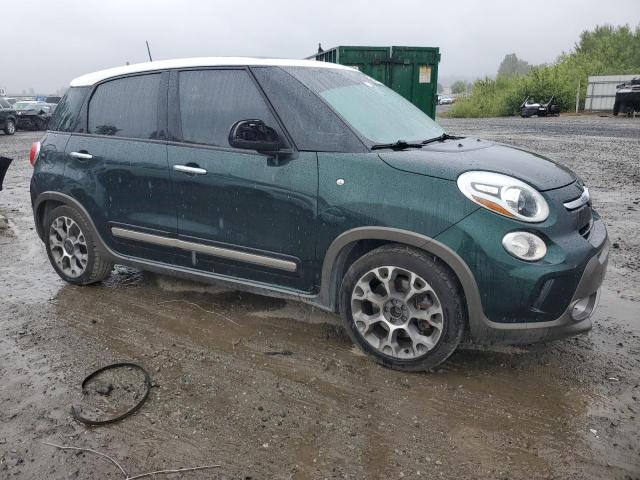 ZFBCFADH6HZ040045 - 2017 FIAT 500L TREKKING GREEN photo 4