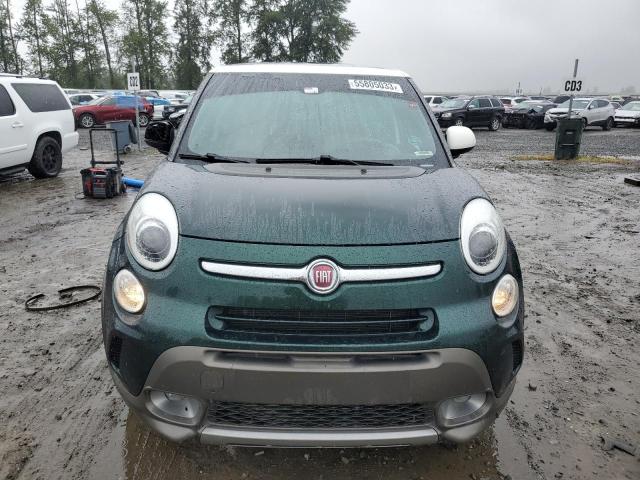 ZFBCFADH6HZ040045 - 2017 FIAT 500L TREKKING GREEN photo 5