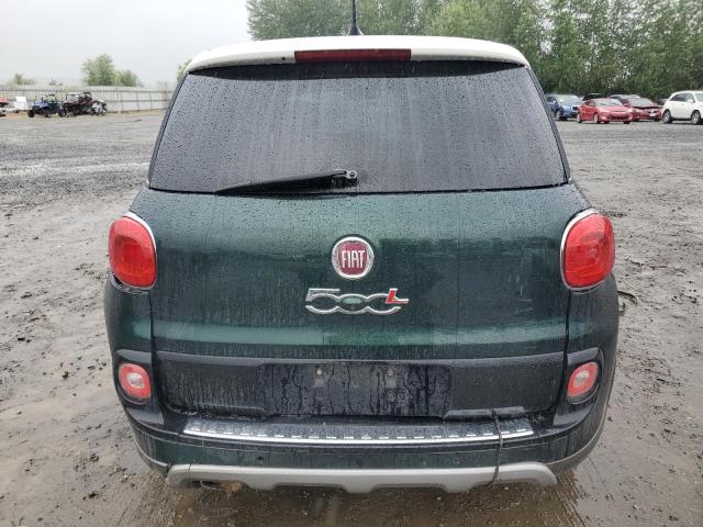 ZFBCFADH6HZ040045 - 2017 FIAT 500L TREKKING GREEN photo 6