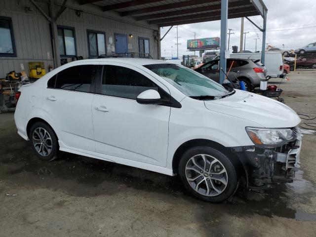 1G1JD5SH5H4127817 - 2017 CHEVROLET SONIC LT WHITE photo 4