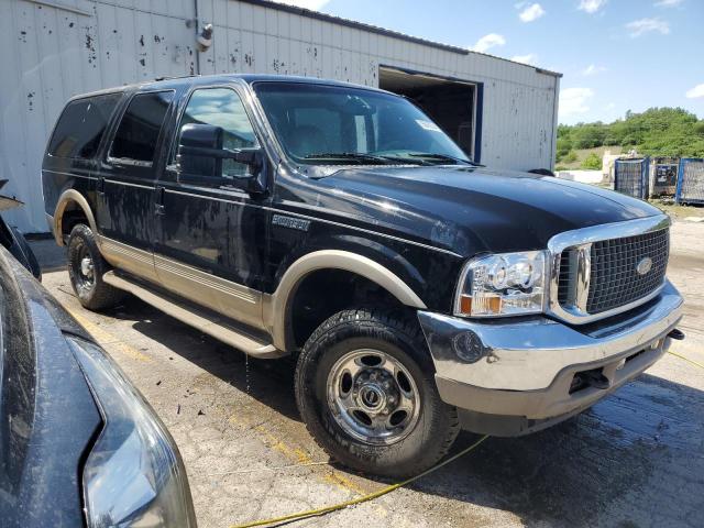 1FMNU43S71EA19174 - 2001 FORD EXCURSION LIMITED BLACK photo 4