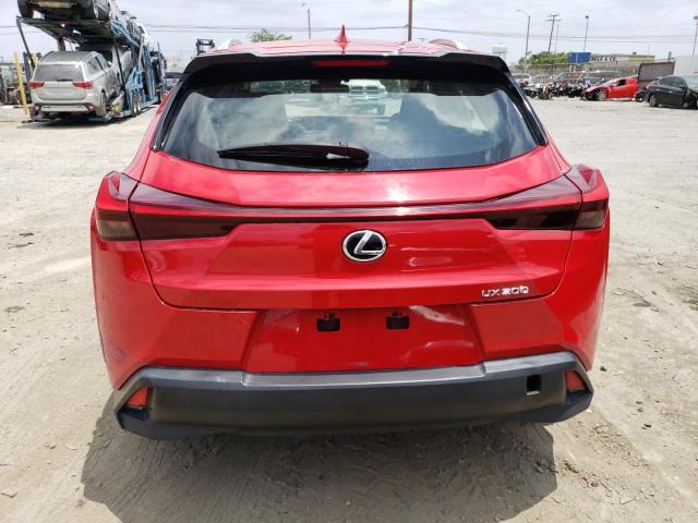 JTHX3JBH1L2021168 - 2020 LEXUS UX 200 RED photo 6