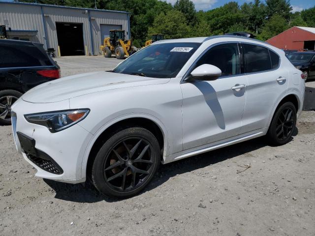 ZASPAKBN7L7C75903 - 2020 ALFA ROMEO STELVIO TI Ақ фото 1