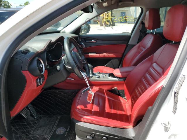 ZASPAKBN7L7C75903 - 2020 ALFA ROMEO STELVIO TI Ақ фото 7