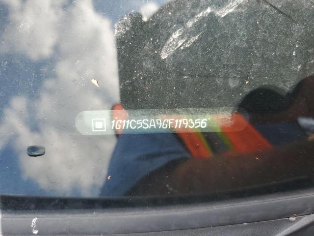 1G11C5SA9GF119356 - 2016 CHEVROLET MALIBU LIM LT 银色 照片 12
